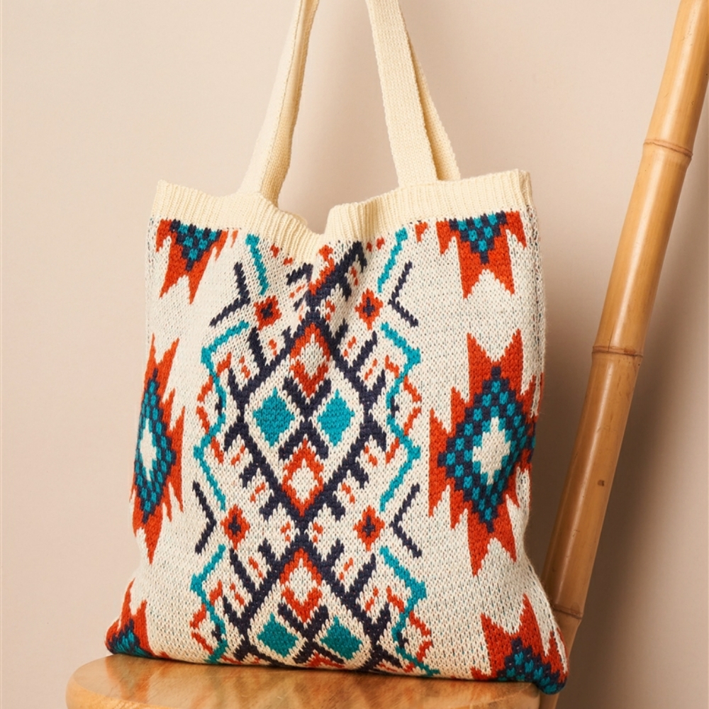 Aztec Boho Tote Bag. Last one!